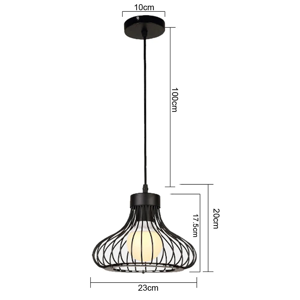Luces colgantes LED lámpara Colgante Vintage  E27