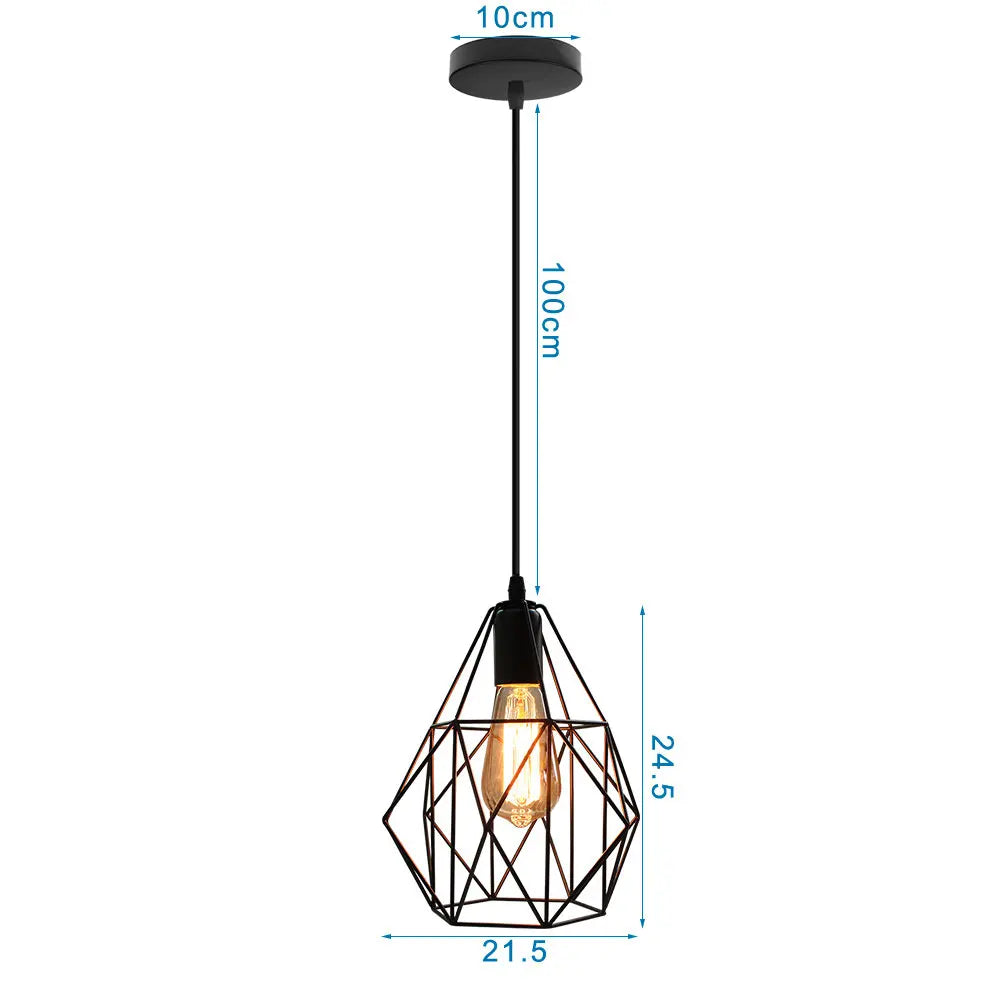 Luces colgantes LED lámpara Colgante Vintage  E27