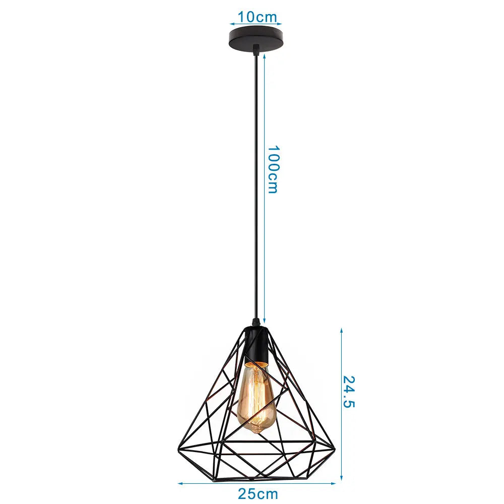 Luces colgantes LED lámpara Colgante Vintage  E27