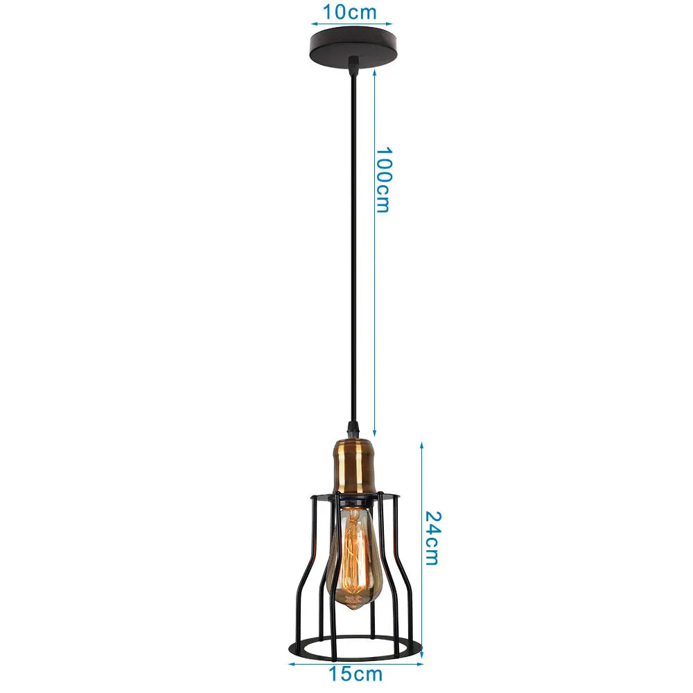 Luces colgantes LED lámpara Colgante Vintage  E27