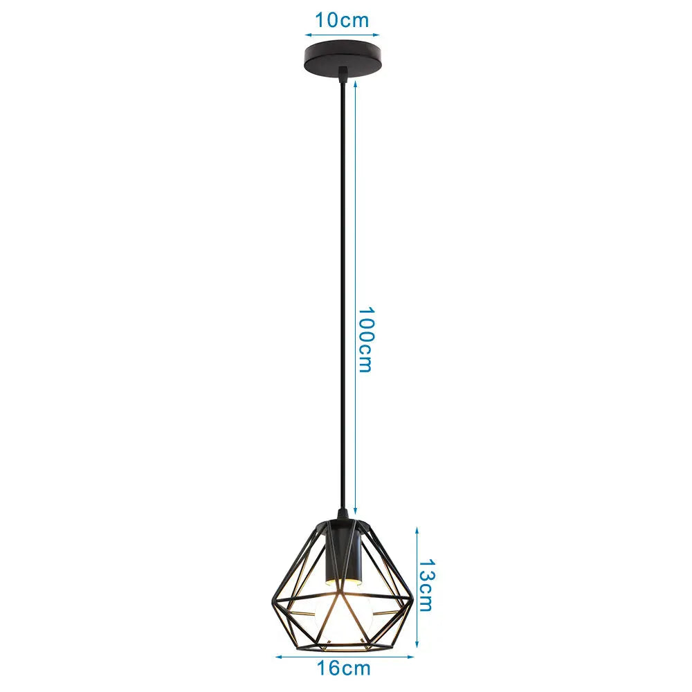 Luces colgantes LED lámpara Colgante Vintage  E27