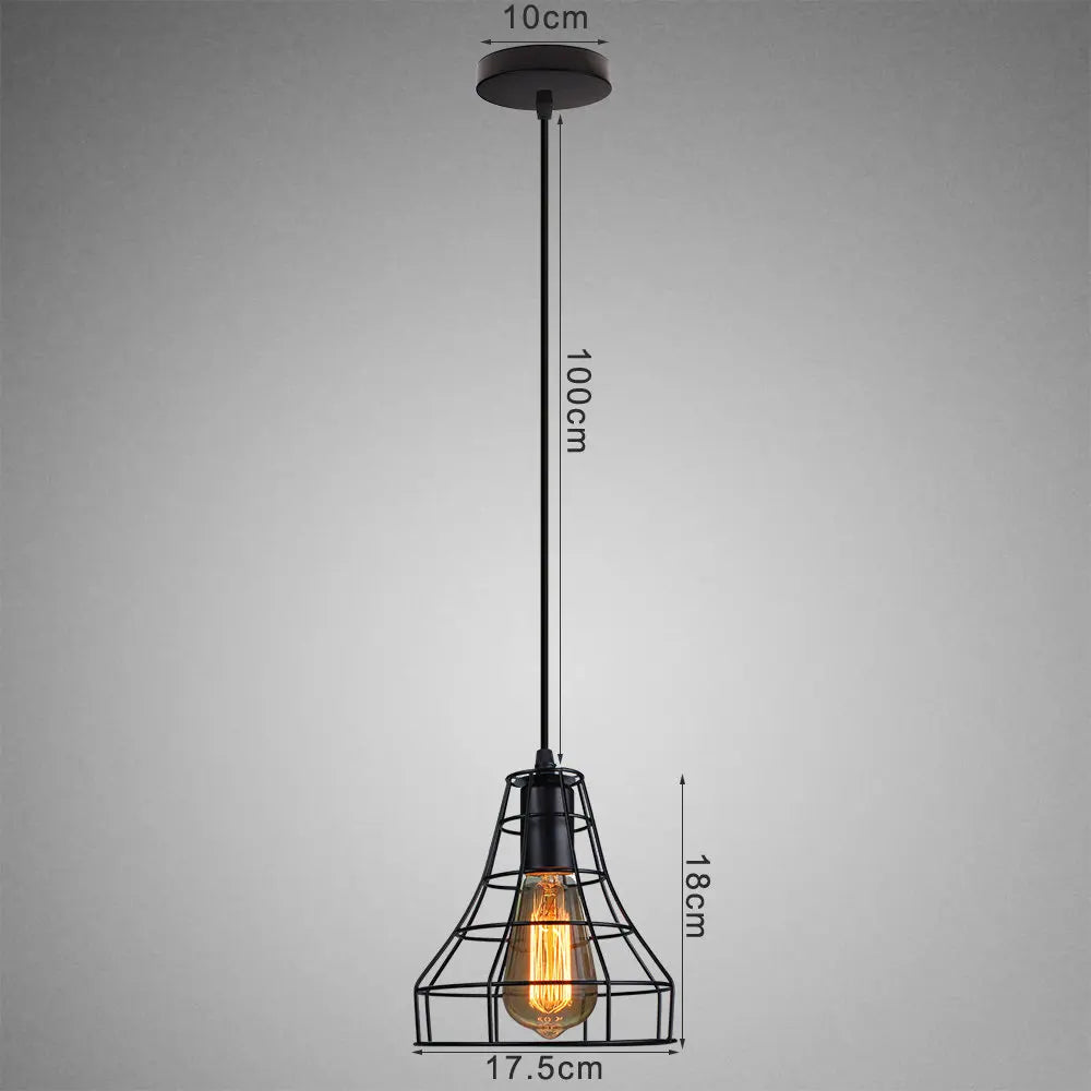 Luces colgantes LED lámpara Colgante Vintage  E27