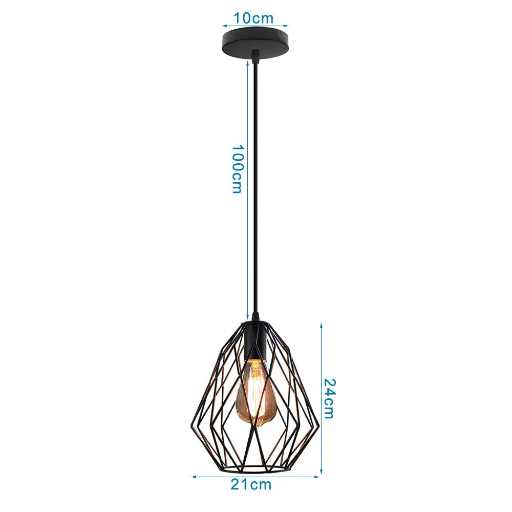 Luces colgantes LED lámpara Colgante Vintage  E27