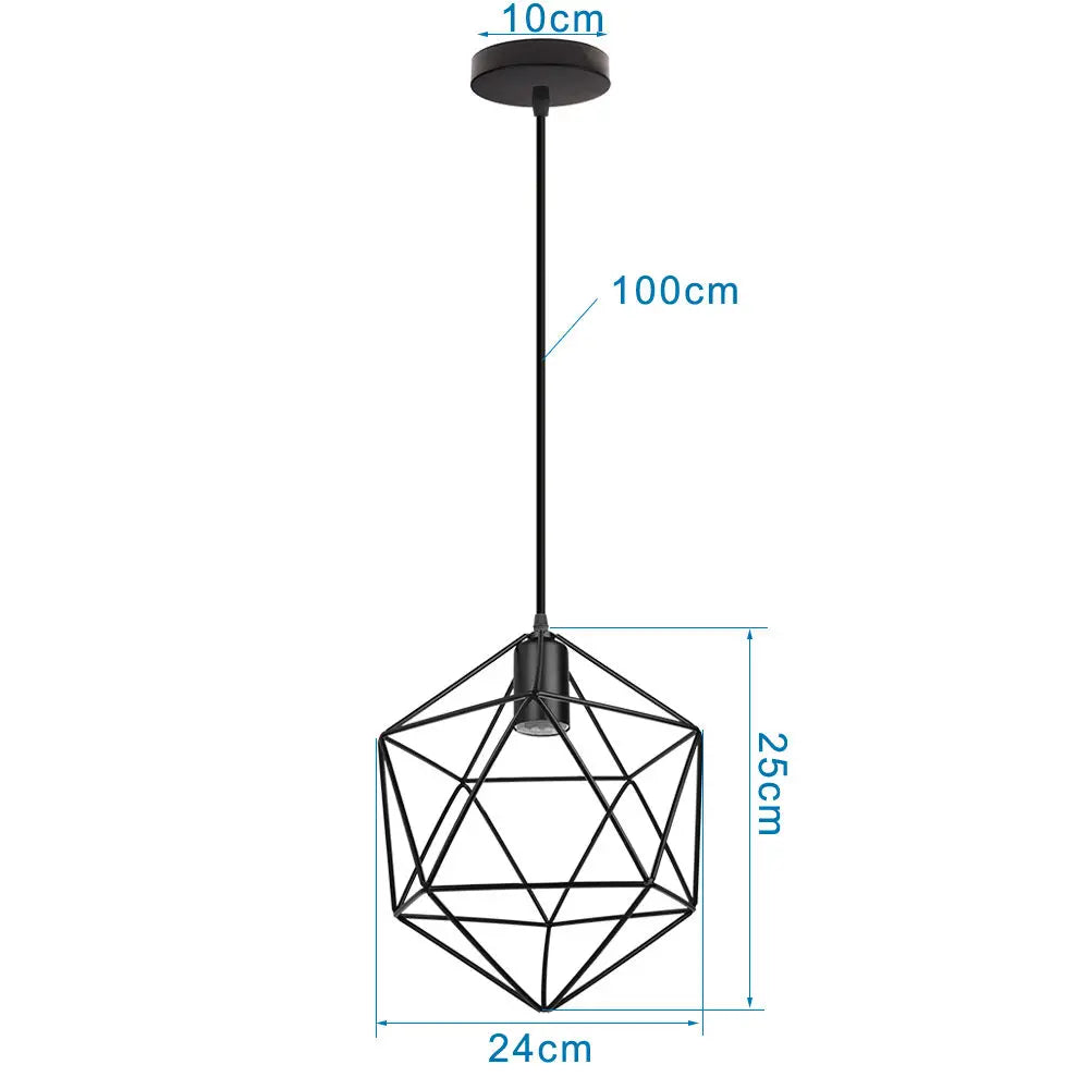 Luces colgantes LED lámpara Colgante Vintage  E27
