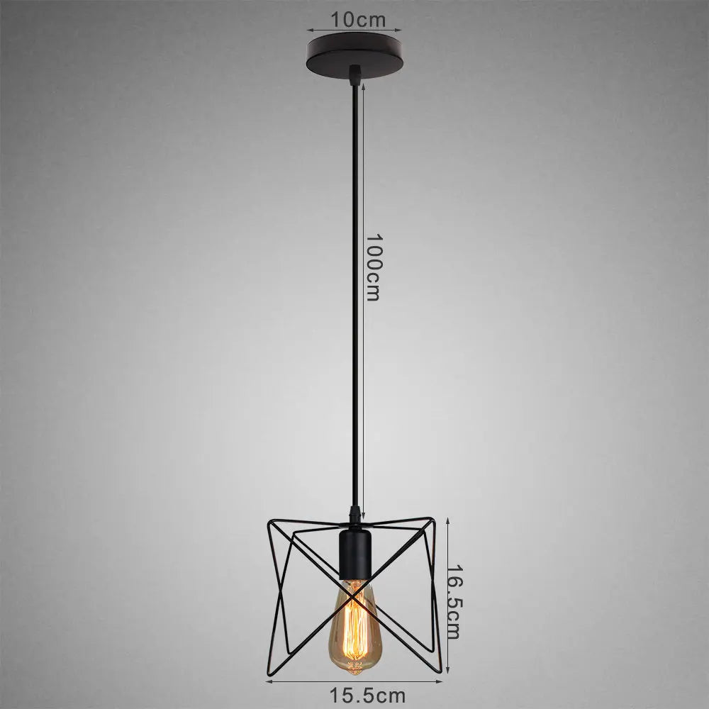 Luces colgantes LED lámpara Colgante Vintage  E27