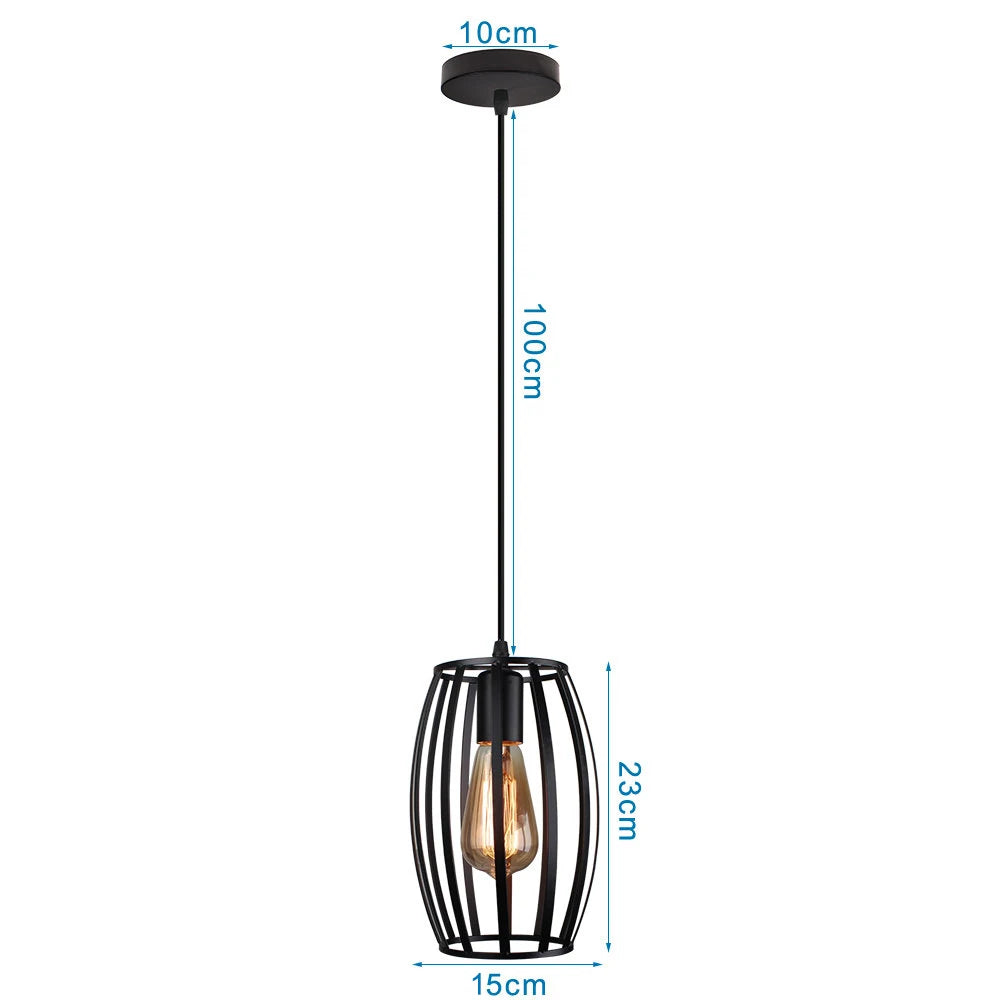 Luces colgantes LED lámpara Colgante Vintage  E27