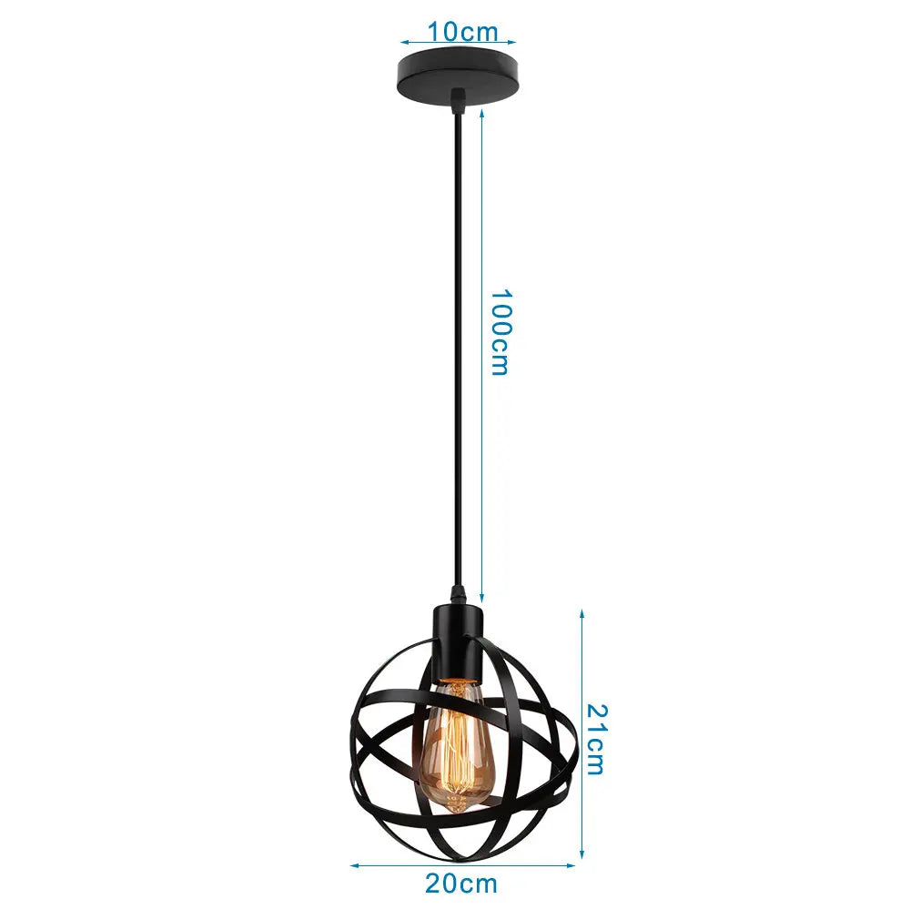 Luces colgantes LED lámpara Colgante Vintage  E27