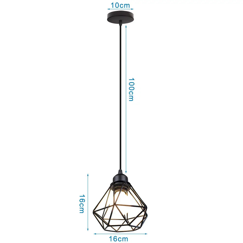Luces colgantes LED lámpara Colgante Vintage  E27