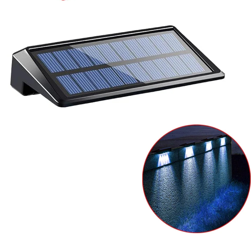 Lámpara Solar LED para Exterior - Iluminación Potente para Jardín Impermeable