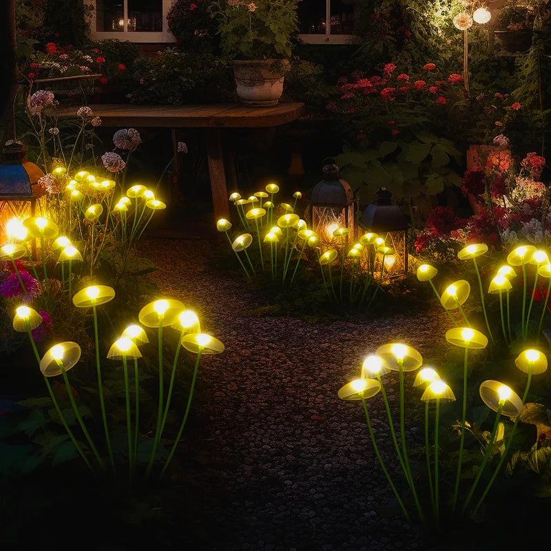 Luces Solares Decorativas Estilo Seta - Iluminación Mágica Exterior