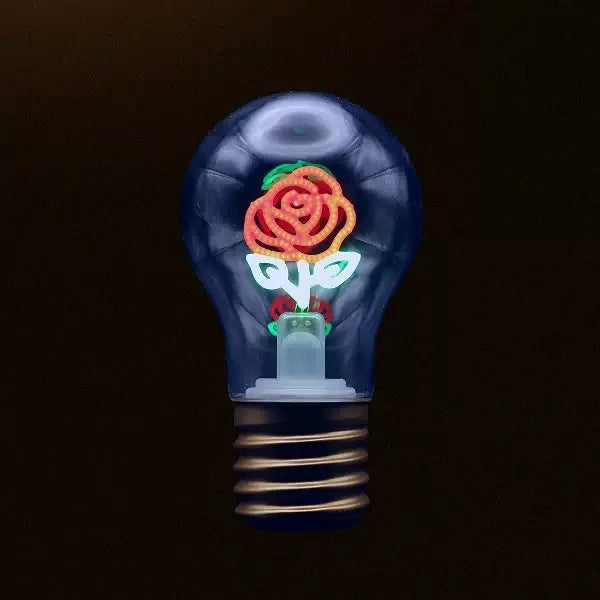 Bombilla LED Decorativa Recargable USB-C - Luz Neon Vintage