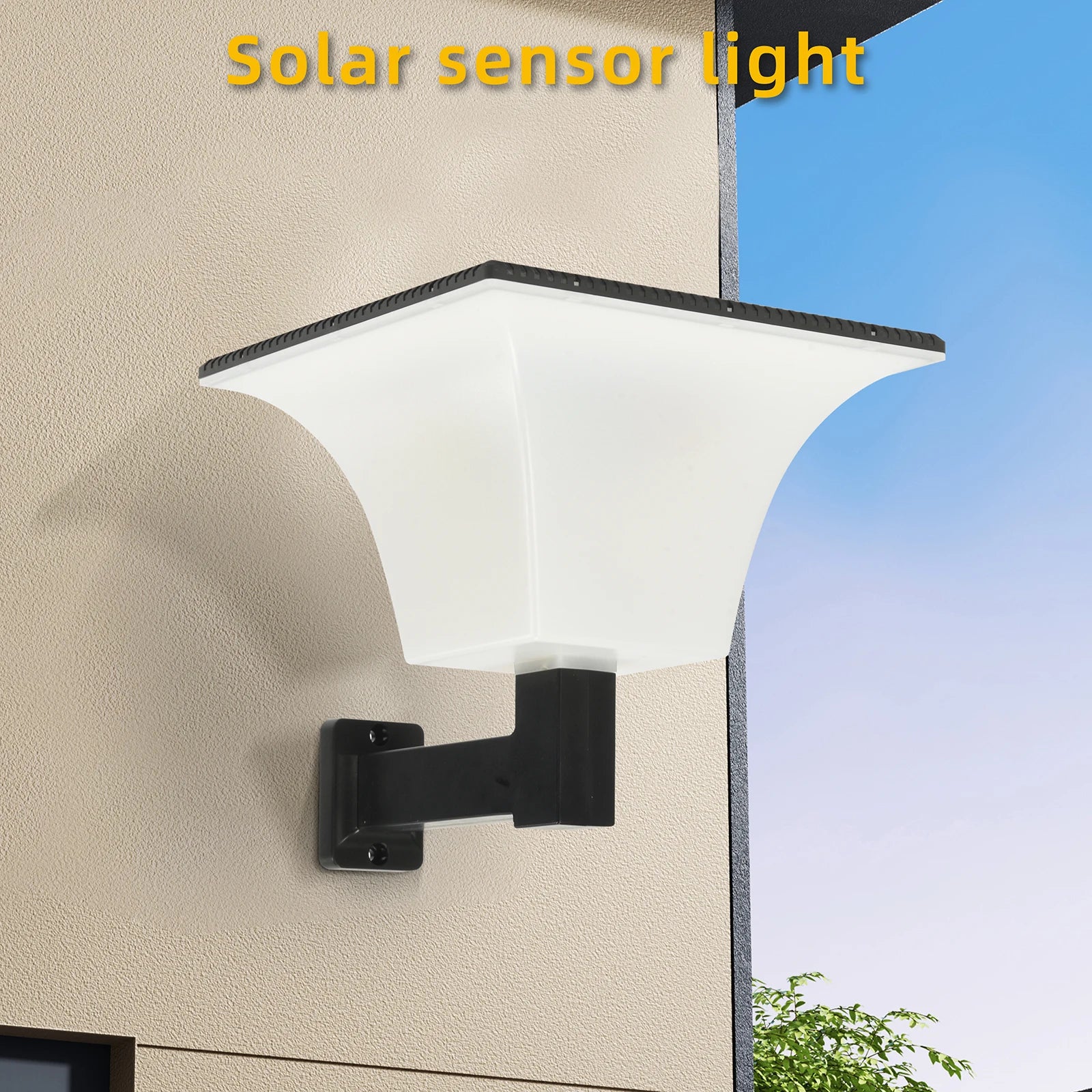 Lámpara Solar LED Premium para Jardín - Sensor Automático y Resistente al Agua IP65