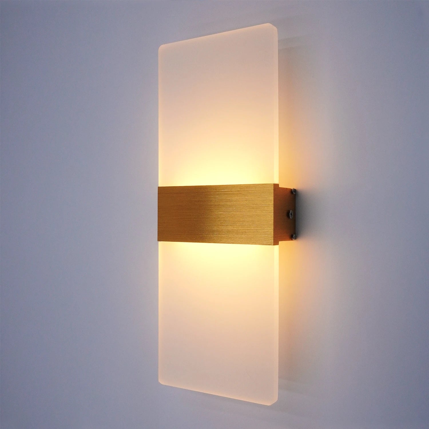 Lámpara de pared minimalista moderna, luz de pared LED para interiores