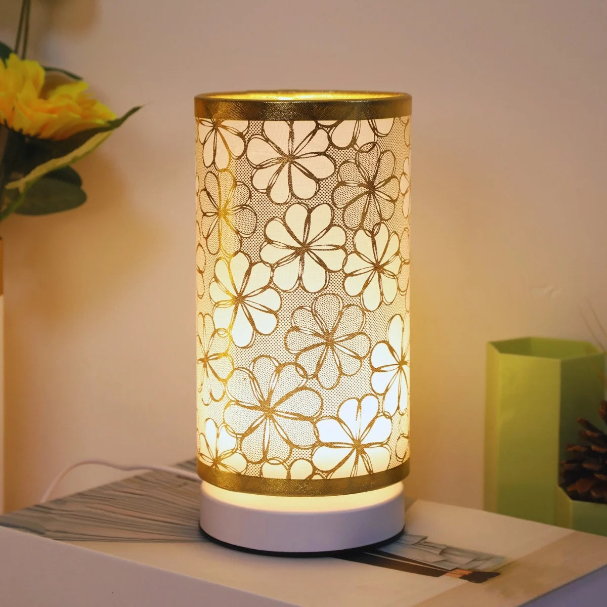 Lámpara minimalista suave iluminación