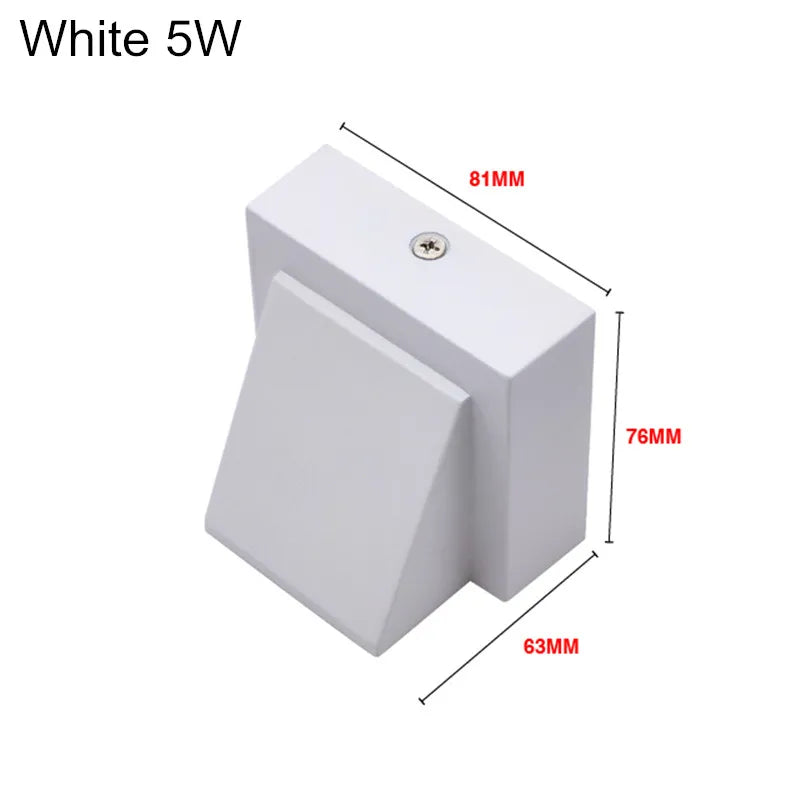 Luz de pared exterior de aluminio 5W