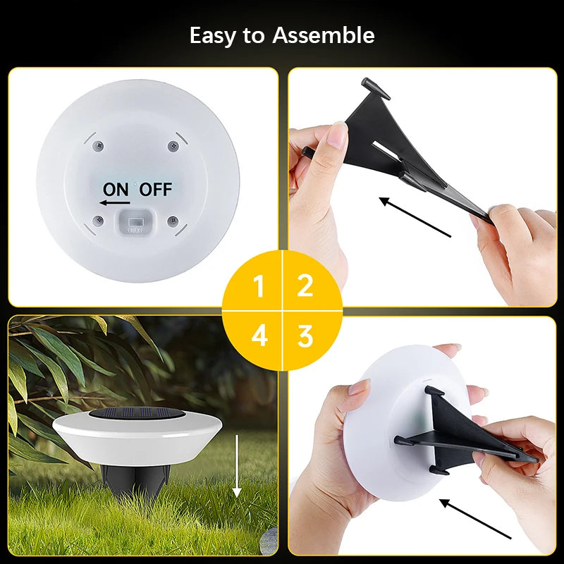 Luces Solares para suelo - Iluminación automática para tu jardín