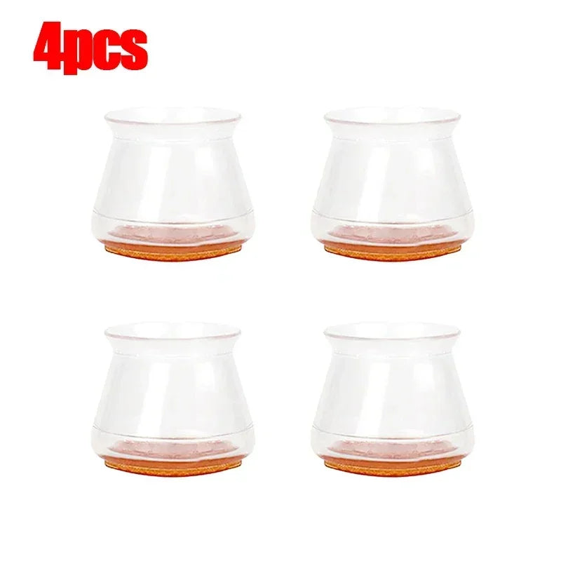 Protectores para Patas de Silla Redondas - Sin Ruidos ni Rayones