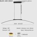 Lámpara colgante contemporánea para comedor