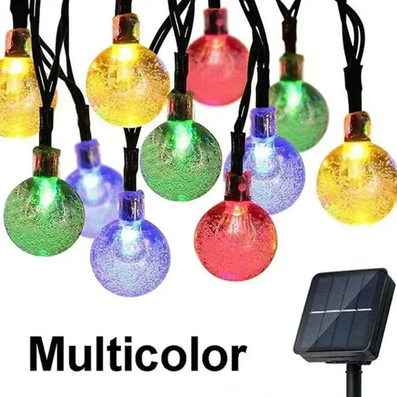Guirlande Solaire LED Extérieure - Éclairage d'Ambiance pour Jardin et Terrasse