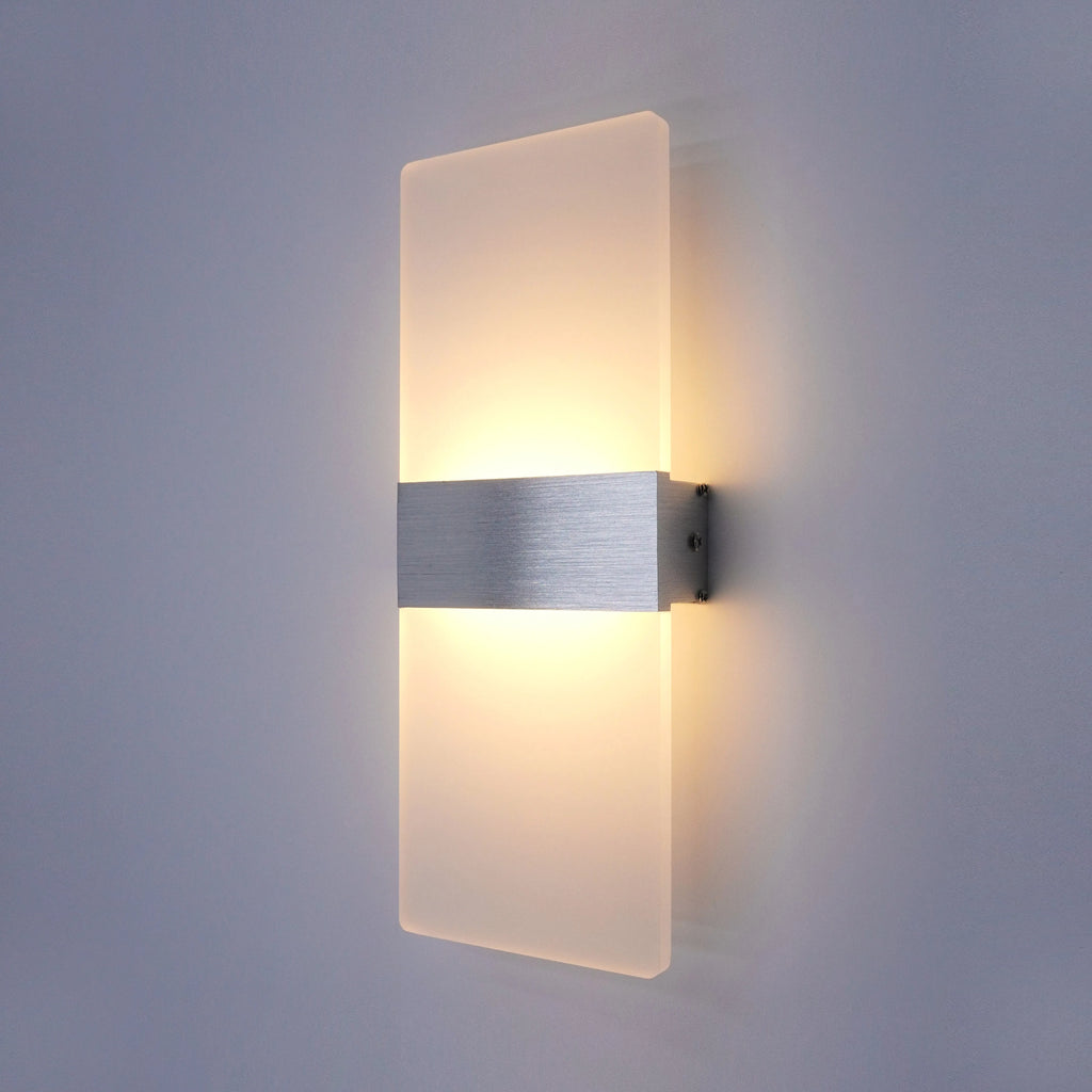 Lámpara de pared minimalista moderna, luz de pared LED para interiores