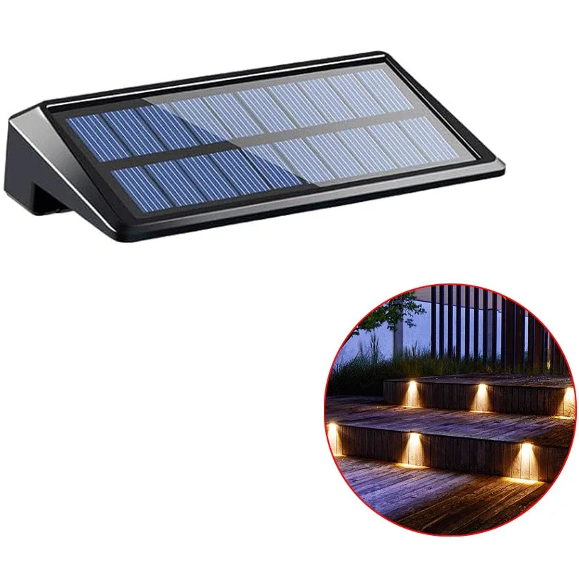 Lámpara Solar LED para Exterior - Iluminación Potente para Jardín Impermeable