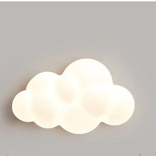 Lámpara de pared LED de nube brillante