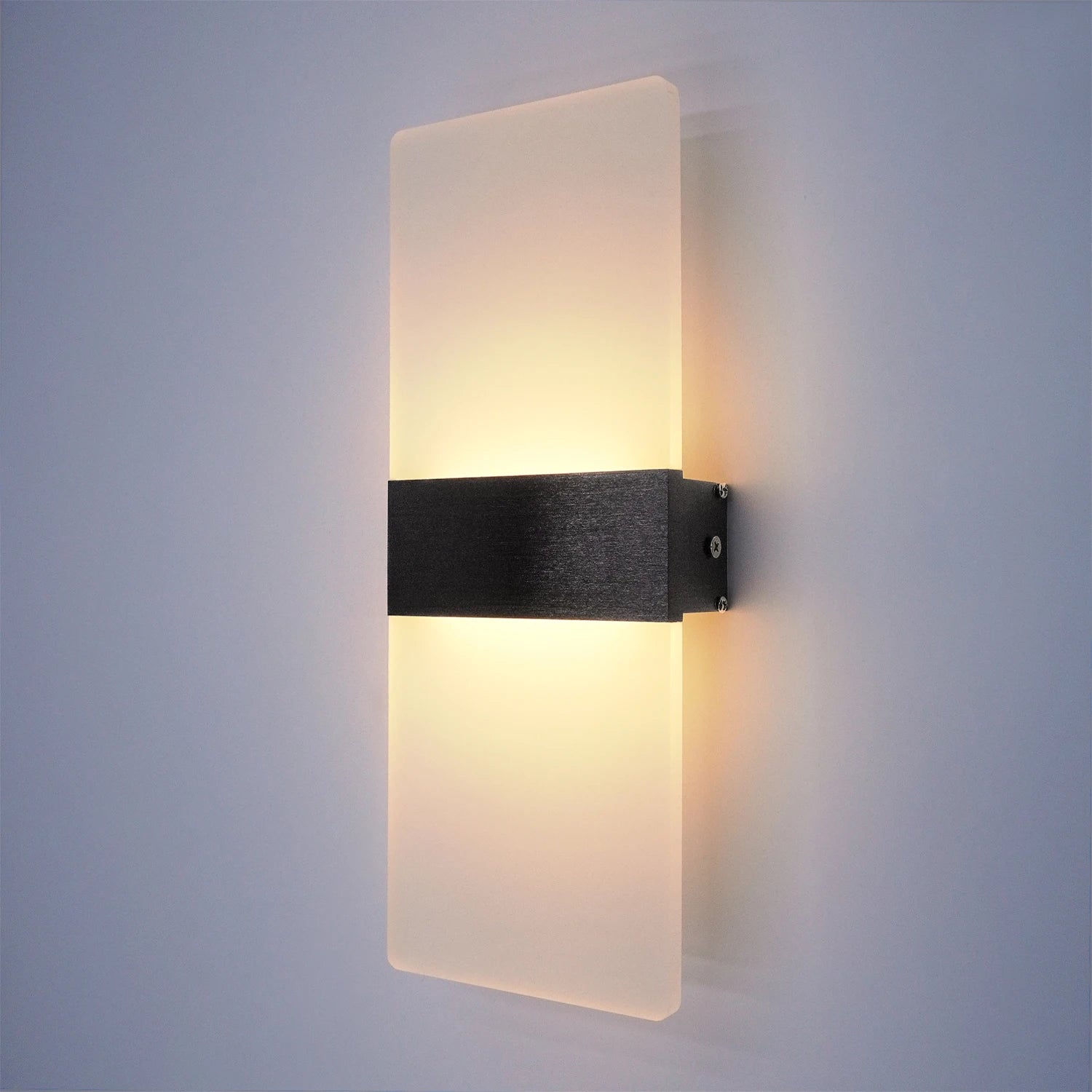 Lámpara de pared minimalista moderna, luz de pared LED para interiores