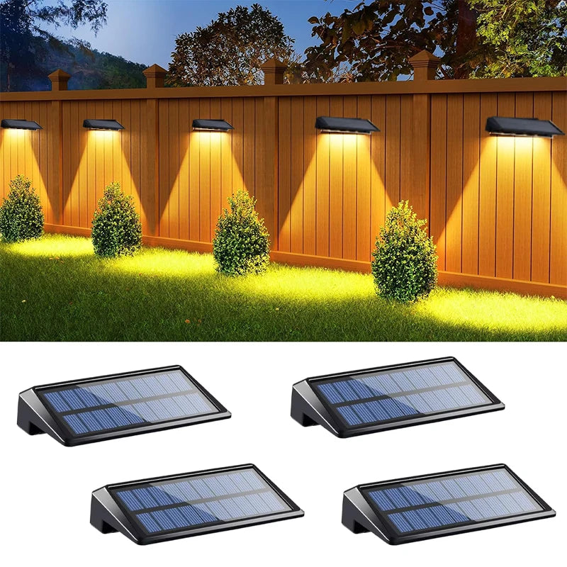 Lámpara Solar LED para Exterior - Iluminación Potente para Jardín Impermeable