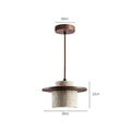 Lámpara Colgante Wabi-Sabi Aura - Iluminación Natural para comedor