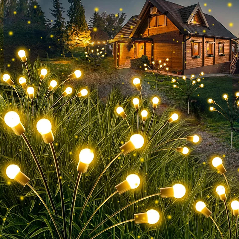 Lumières solaires décoratives "Lucioles" pour jardin