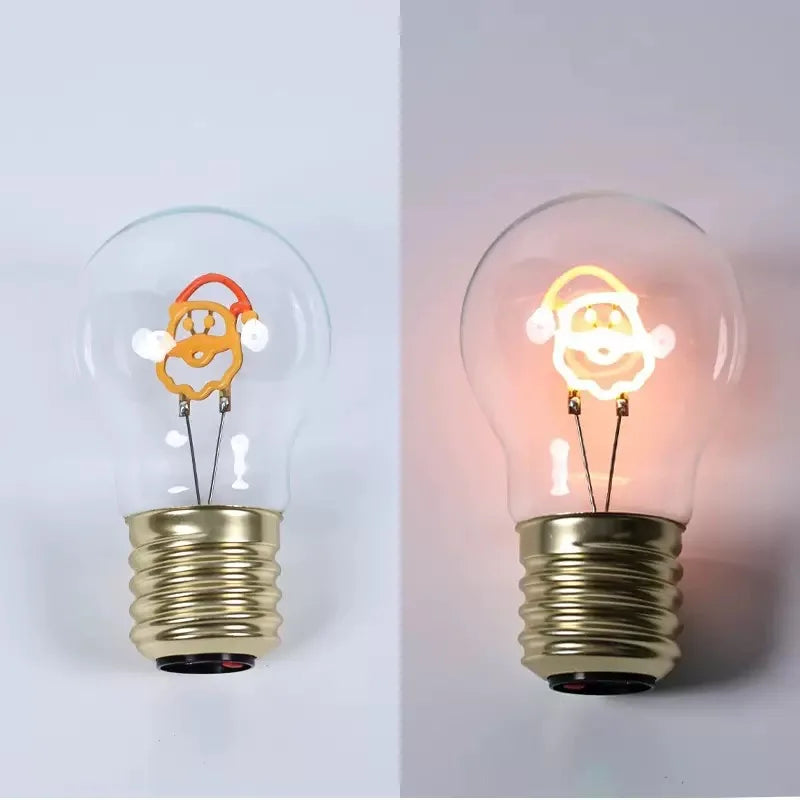 Bombilla LED Decorativa Recargable USB-C - Luz Neon Vintage