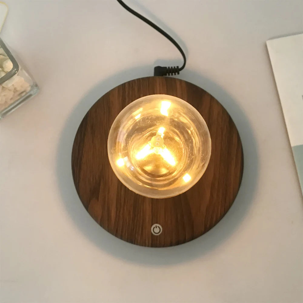 Lámpara de levitación magnética