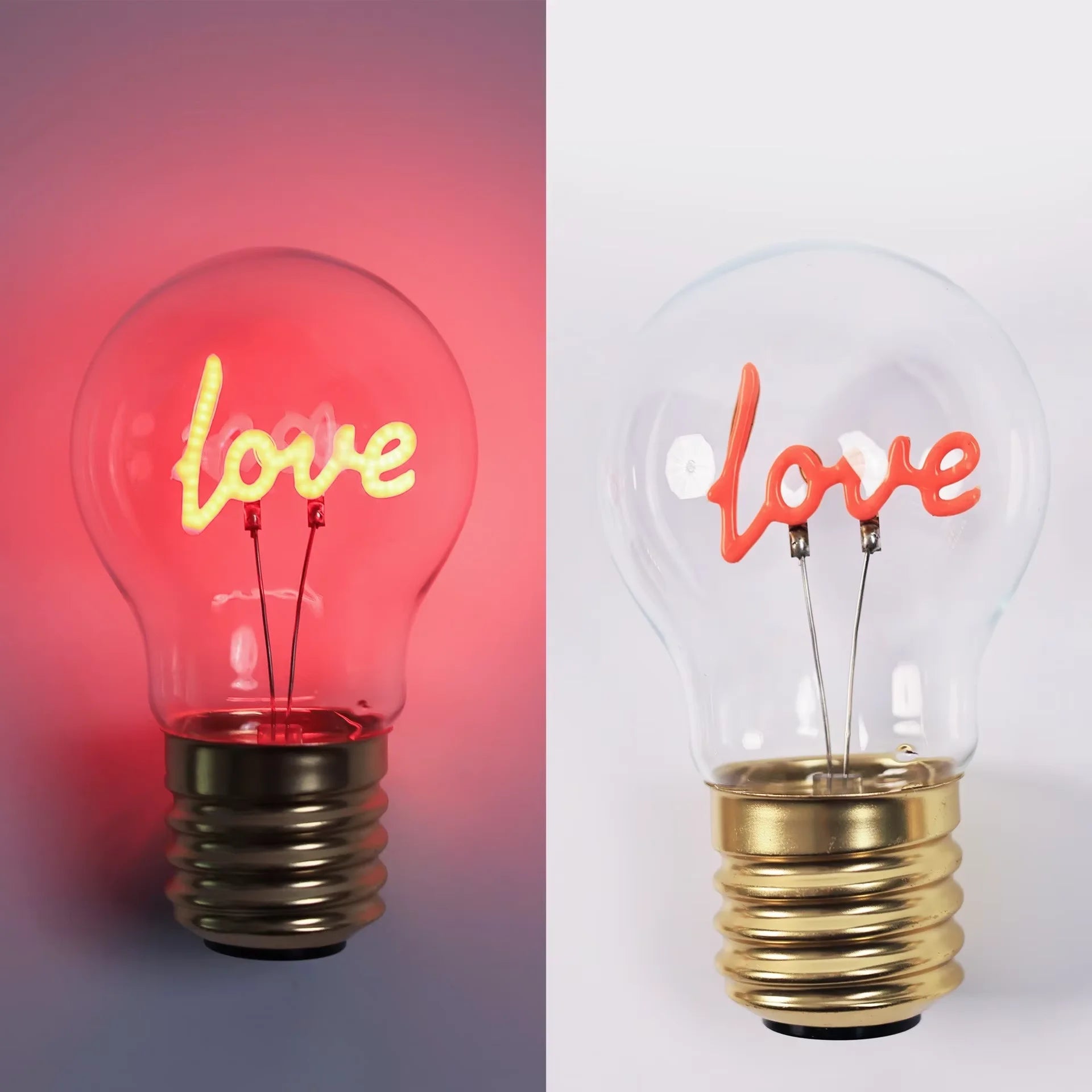 Bombilla LED Decorativa Recargable USB-C - Luz Neon Vintage