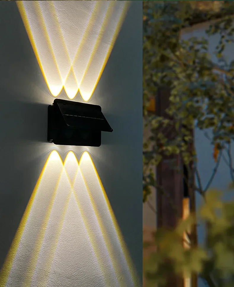 Lámpara Solar LED de Pared - Diseño Exclusivo de Alta Potencia