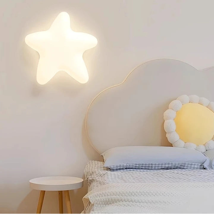 Lámpara de pared LED de nube brillante