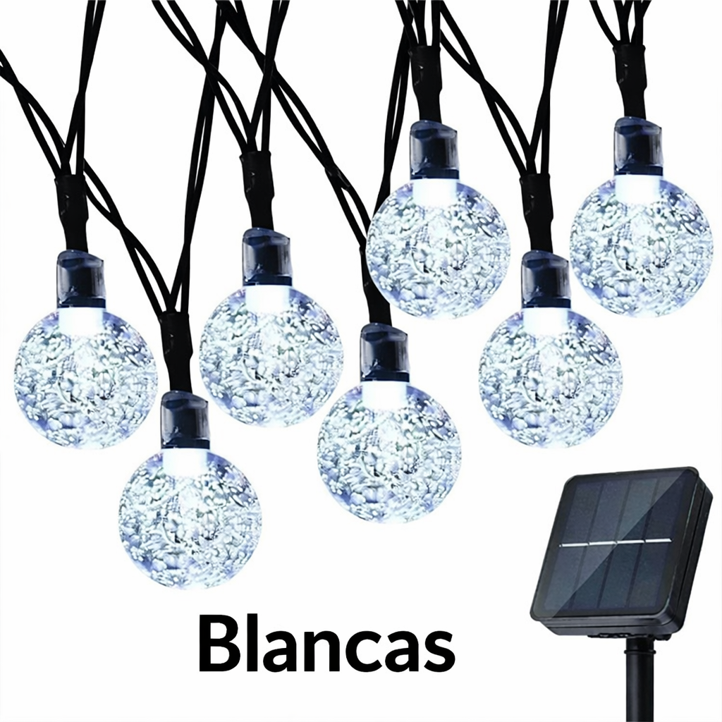 Guirlande Solaire LED Extérieure - Éclairage d'Ambiance pour Jardin et Terrasse