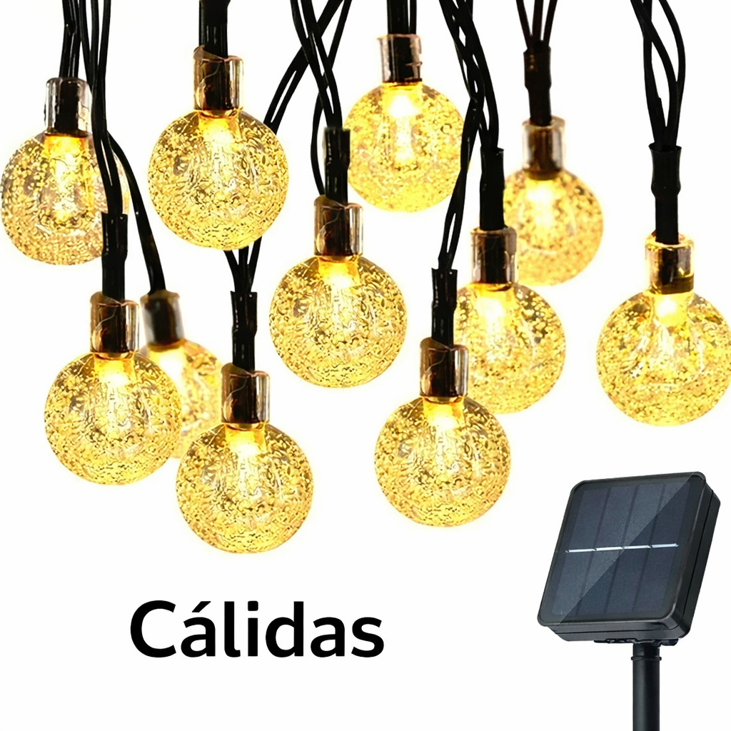 Guirlande Solaire LED Extérieure - Éclairage d'Ambiance pour Jardin et Terrasse